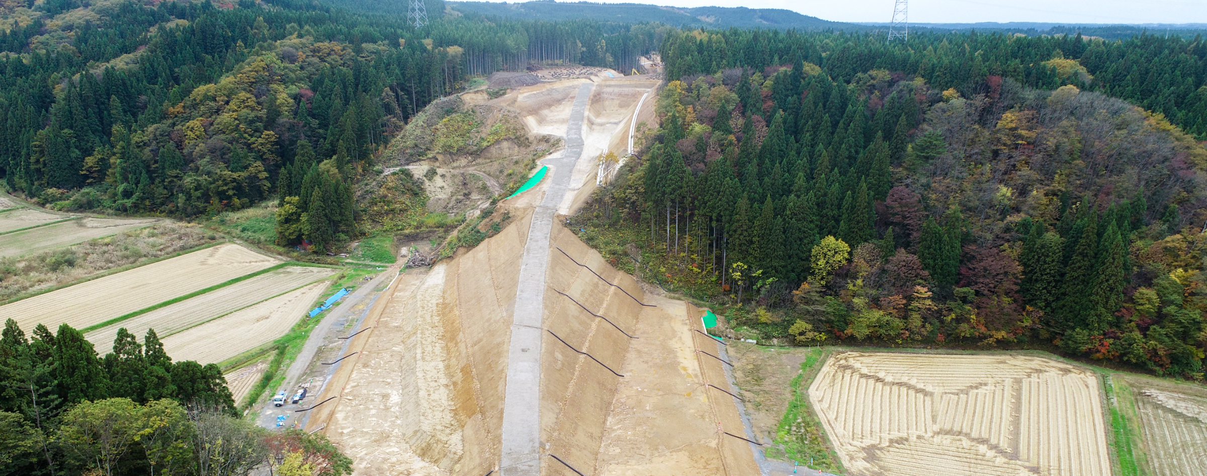 高速道路建設現場